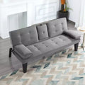 MAYEERTY 65in Modern Design Sleeper Sofa Bed Easy-Convertible Couch