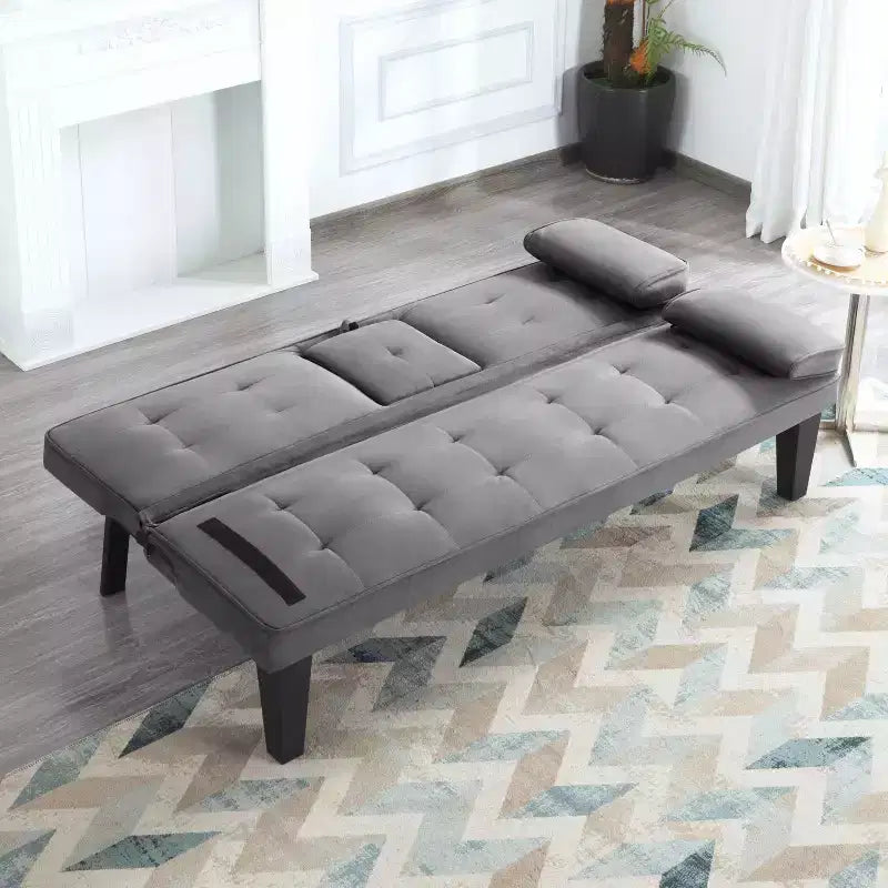 Canapé convertible MAYEERTY 65 po au design moderne