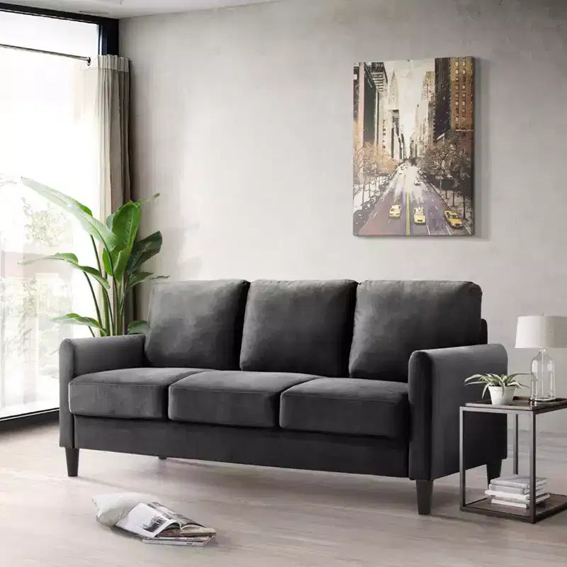 Canapé Airell en velours Home Design