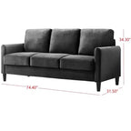 Canapé Airell en velours Home Design