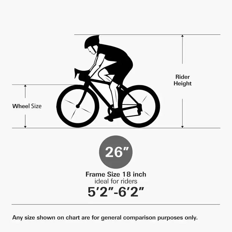 Vélo de montagne hykolity 26 27,5 pouces, VTT 18 vitesses pour hommes et femmes avec selle réglable, suspension complète pour le cyclisme en extérieur