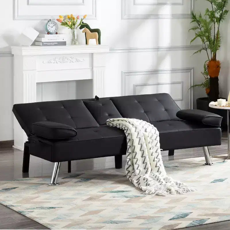 MAYEERTY Modern Design Sleeper Sofa Bed for Living Room
