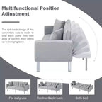 MAYEERTY Modern Upholstered Loveseat Couch Sofa or Living Room