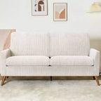 Dyonery 68 sofa, comfortable living room sofa, medieval modern love seat sofa, tool-free assembly small sofa, bedroom and office