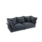 Whisen Cloud Sofa & Chaise Lounge with Multiple Pillows and Luxurious Design for Ultimate Comfort