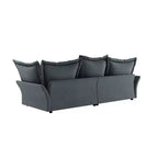 Whisen Cloud Sofa & Chaise Lounge with Multiple Pillows and Luxurious Design for Ultimate Comfort