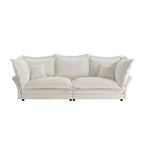 Whisen Cloud Sofa & Chaise Lounge with Multiple Pillows and Luxurious Design for Ultimate Comfort