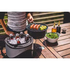 Caliente Portable Charcoal Grill and Cooler Tote