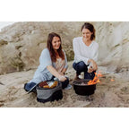 Caliente Portable Charcoal Grill and Cooler Tote