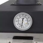 ROVSUN Outdoor Pizza Oven Wood Fried with Pizza Stone, Pizza Peel, Grill Rack for Backyard and Camping