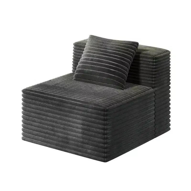Whisen Modular Sectional Sofa with Chaise, L Shaped Cloud Couch, No Assembly Required