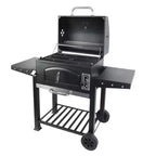 Grill Boss Kettle Charcoal Grill, Porcelain Lid, Large Cooking Area