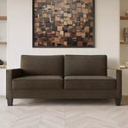 Canapé Home Design Marcia à accoudoirs carrés