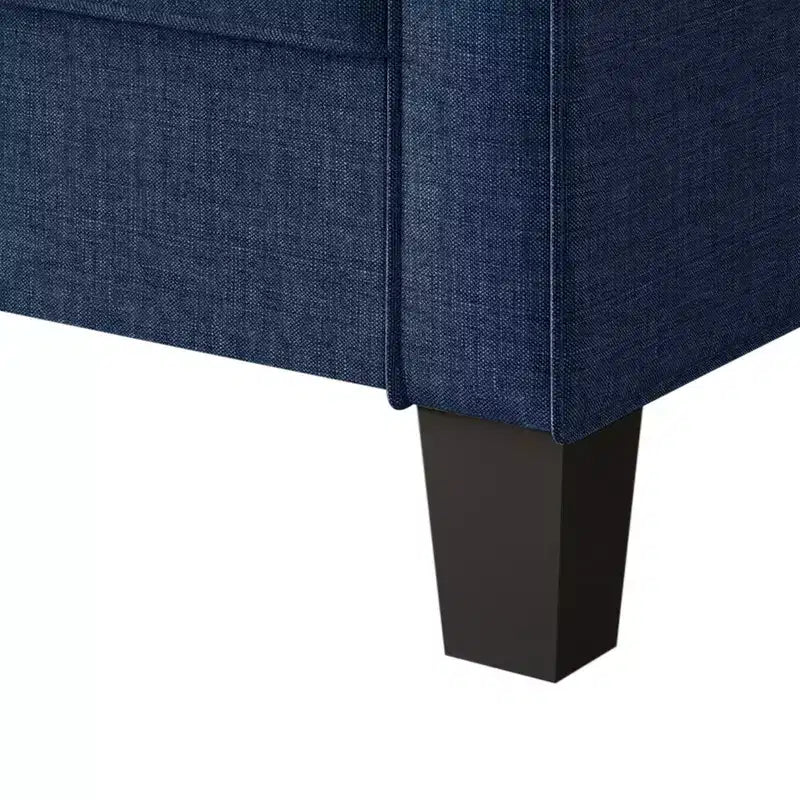 Canapé Home Design Marcia à accoudoirs carrés