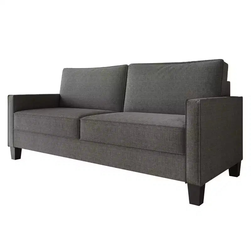 Canapé Home Design Marcia à accoudoirs carrés
