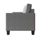 Canapé Home Design Marcia à accoudoirs carrés