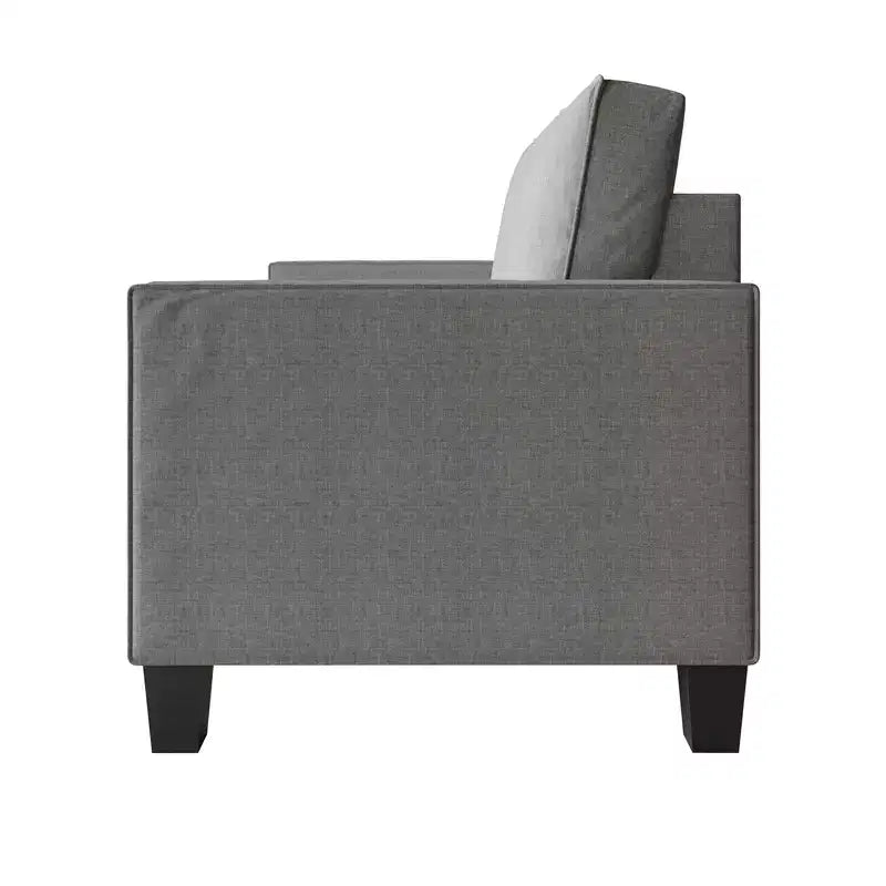 Canapé Home Design Marcia à accoudoirs carrés