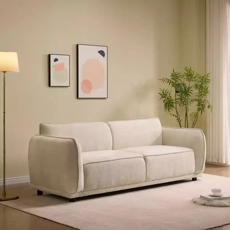 Christopher Knight Home Ifa 84 Modern 3-Seater Upholstered Sofa