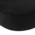 Whisen Corduroy Chaise Lounge Sofa & Sofa Bed & Compression Sofa Couch with Two Supportive Pillows