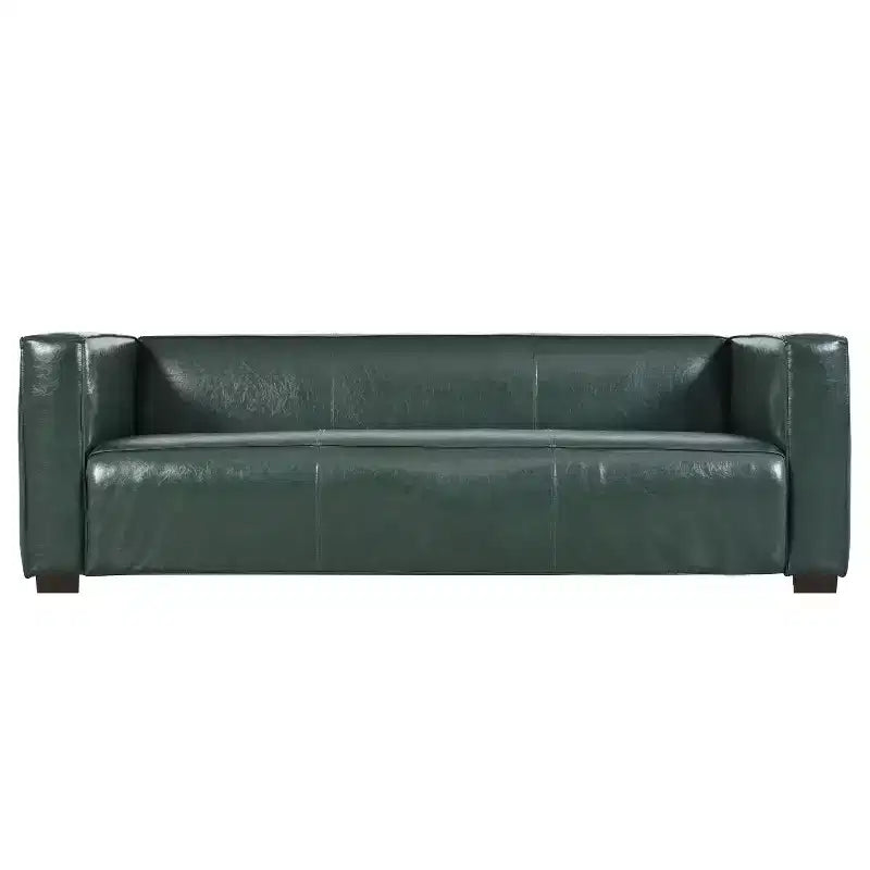80.25  Light Brown 3-Seater Sofa For Living Room And Meeting Room No Assembly Required