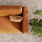 Acekool Boucle Loveseat - Modern 3-Seater Sofa with Wooden Legs, Plush Cushions & Streamlined Armrests