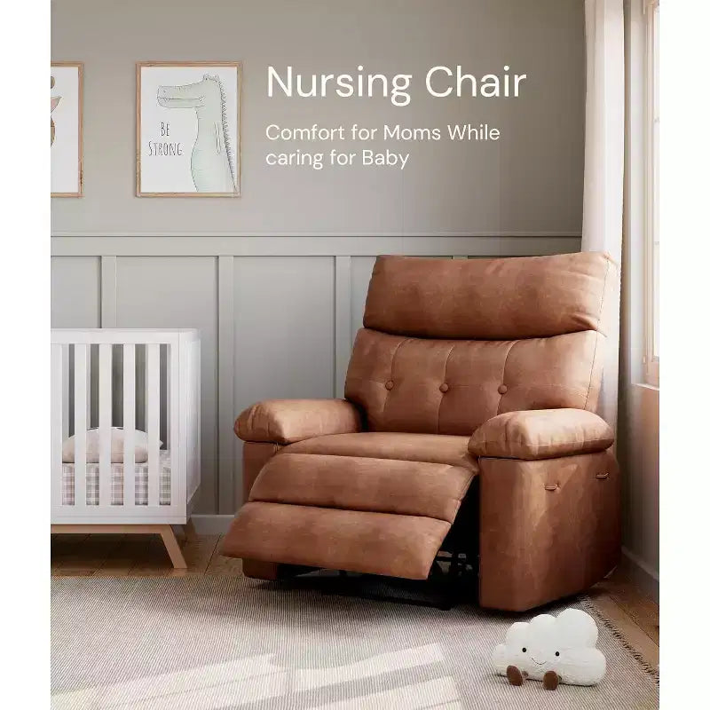 Fauteuil inclinable manuel pour salon, fauteuil inclinable massant pivotant à 360 degrés avec télécommande, fauteuil de relaxation en cuir PU avec poche latérale