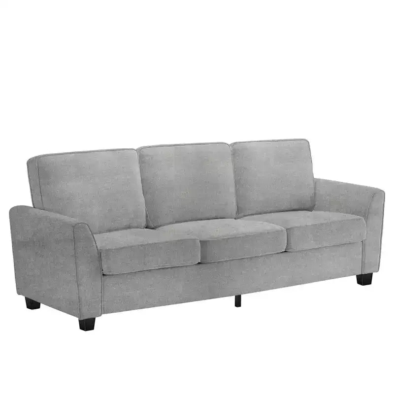 GustoWave 82 Sofa for Living Room, Modern Comfy Sofa with Medium Firm Seat Cushion, Removable Cover, Chenille Fabric Couches