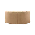 Meridian Furniture, Canapé modulable Arc en velours