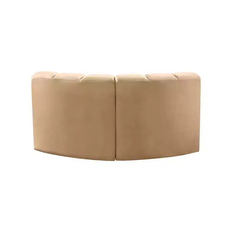 Meridian Furniture, Canapé modulable Arc en velours