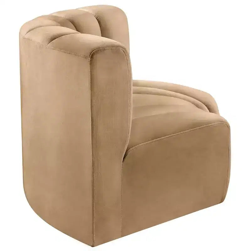 Meridian Furniture, Canapé modulable Arc en velours