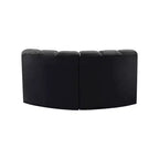 Meridian Furniture, Canapé modulable Arc en velours