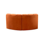 Meridian Furniture, Canapé modulable Arc en velours