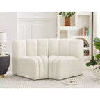 Meridian Furniture, Canapé modulable Arc en velours