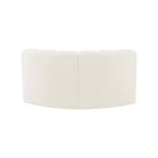 Meridian Furniture, Canapé modulable Arc en velours