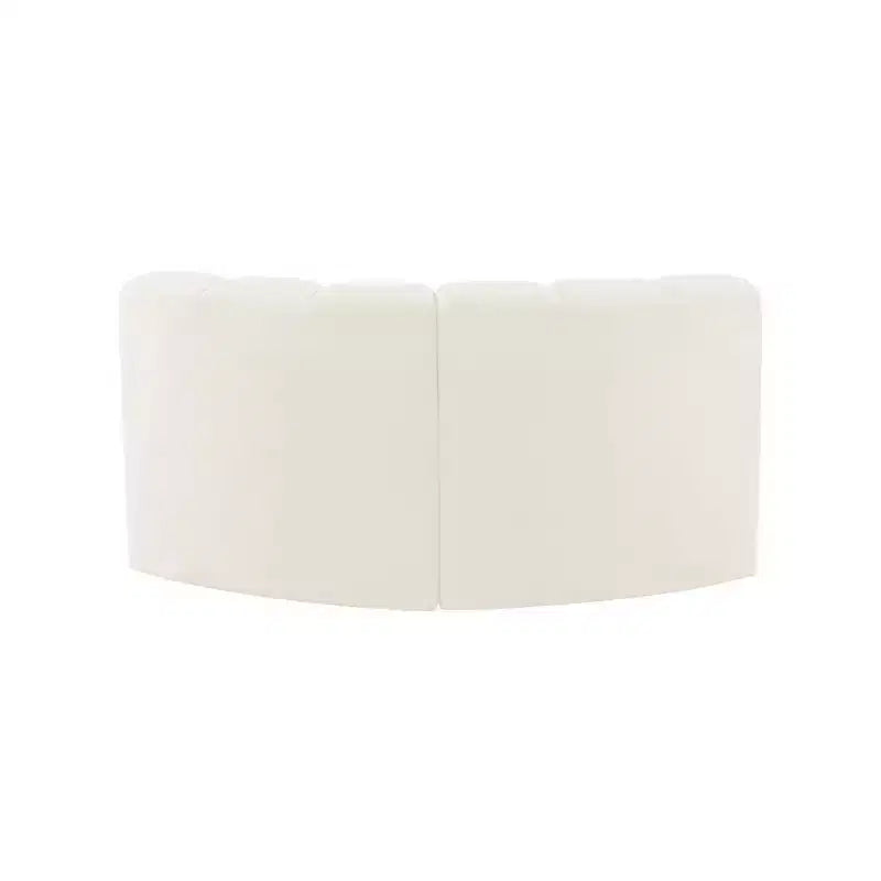 Meridian Furniture, Canapé modulable Arc en velours