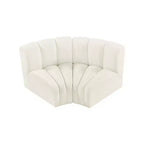 Meridian Furniture, Canapé modulable Arc en velours