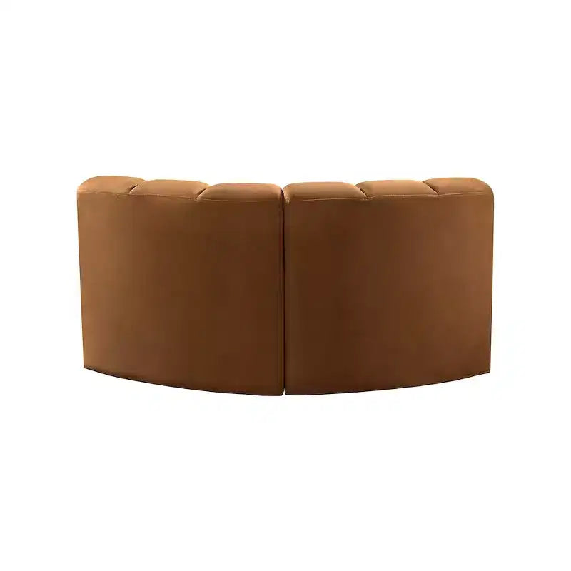 Meridian Furniture, Canapé modulable Arc en velours