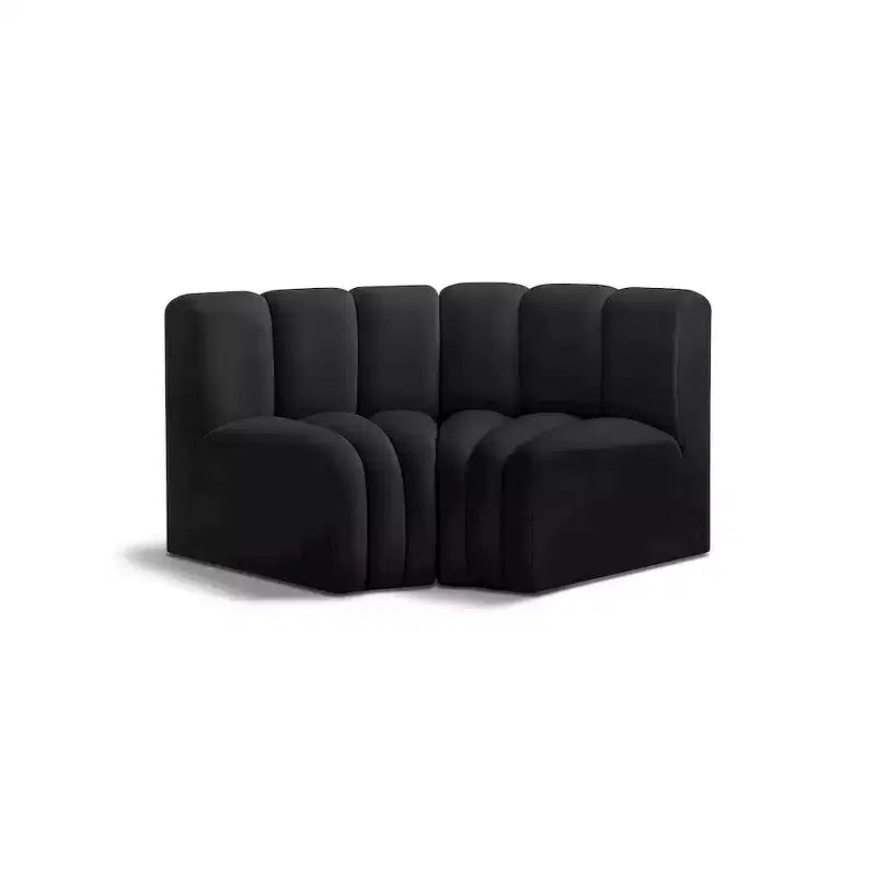 Meridian Furniture,Arc Velvet Modular Sofa
