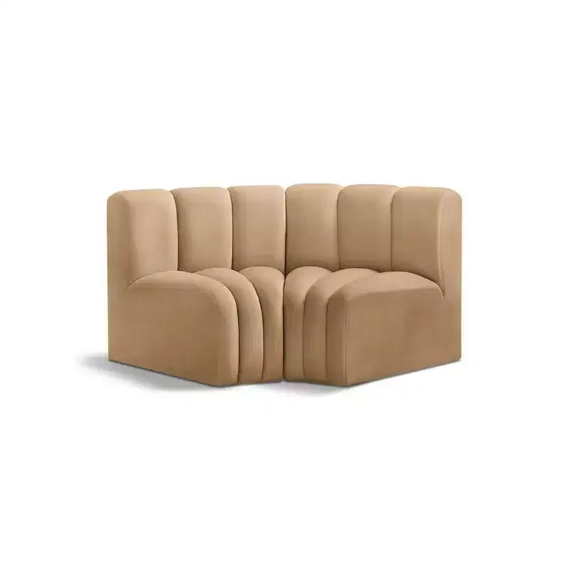 Meridian Furniture,Arc Velvet Modular Sofa