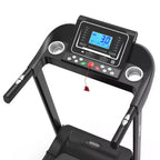 Tapis de course pliable avec inclinaison manuelle, 5 écrans et capacité de 113 kg
