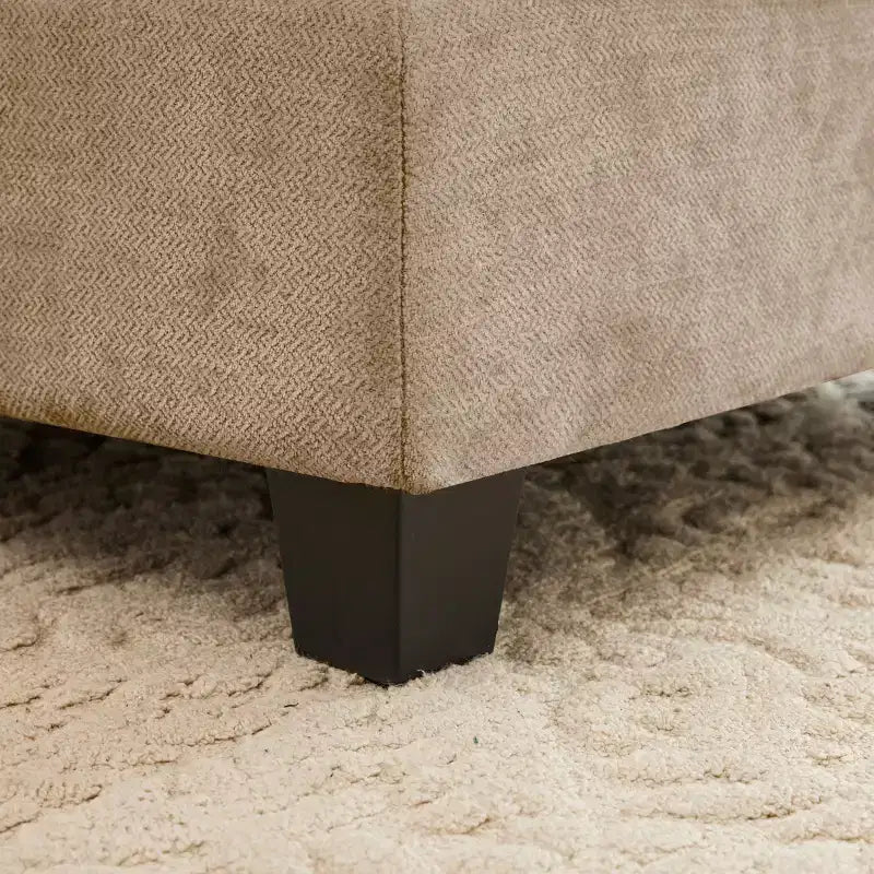 Cloud Touch Chenille Loveseat  Tufted Back, Ergonomic High-Density Foam, Solid Wood Base, Apartment-Size 2-Seater