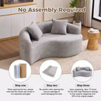 Causeuse chenille Whisen 66.9
