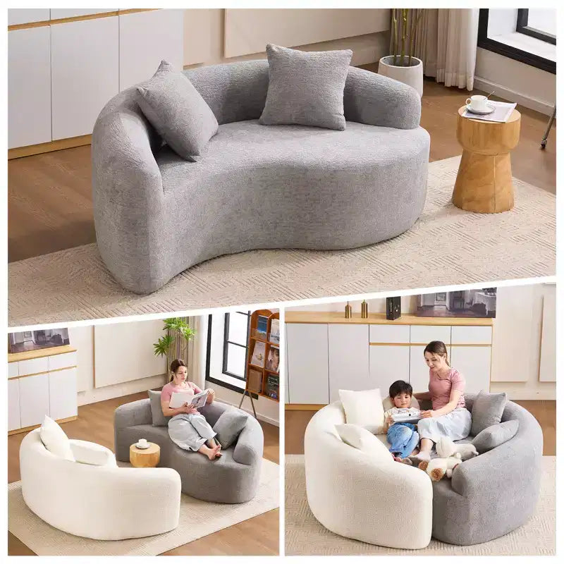 Causeuse chenille Whisen 66.9