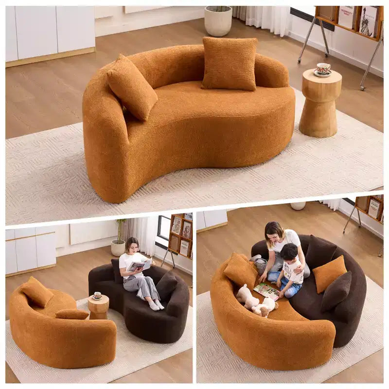 Causeuse chenille Whisen 66.9