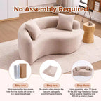 Causeuse chenille Whisen 66.9