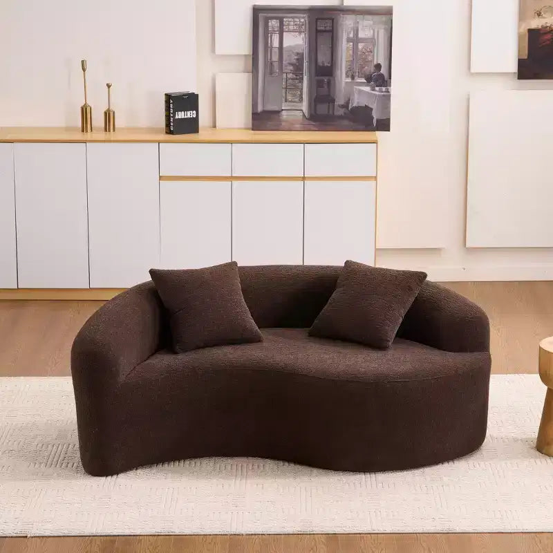 Whisen 66.9 Chenille Loveseat Sofa