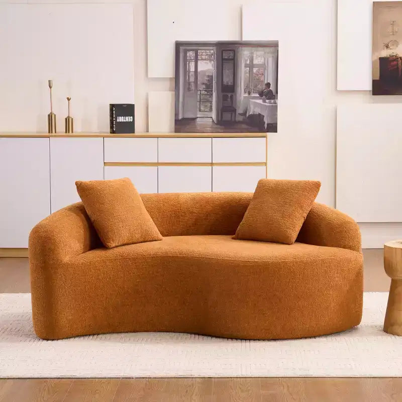 Whisen 66.9 Chenille Loveseat Sofa