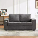 71 Oversized Cloud Couch, 93 Pounds Mid Century Chenille Sofa, No Assembly Required & Deep Seat