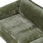 Christopher Knight Home Miles Modern Chenille 89 3-Seater Sofa with Rubberwood Legs