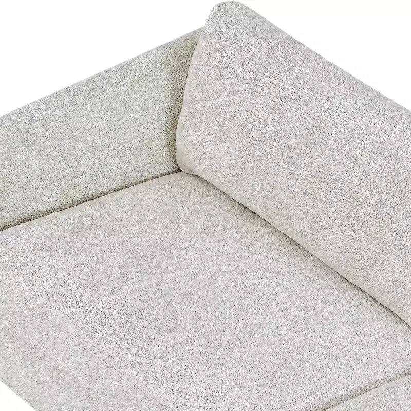 Christopher Knight Home Miles Modern Chenille 89 3-Seater Sofa with Rubberwood Legs
